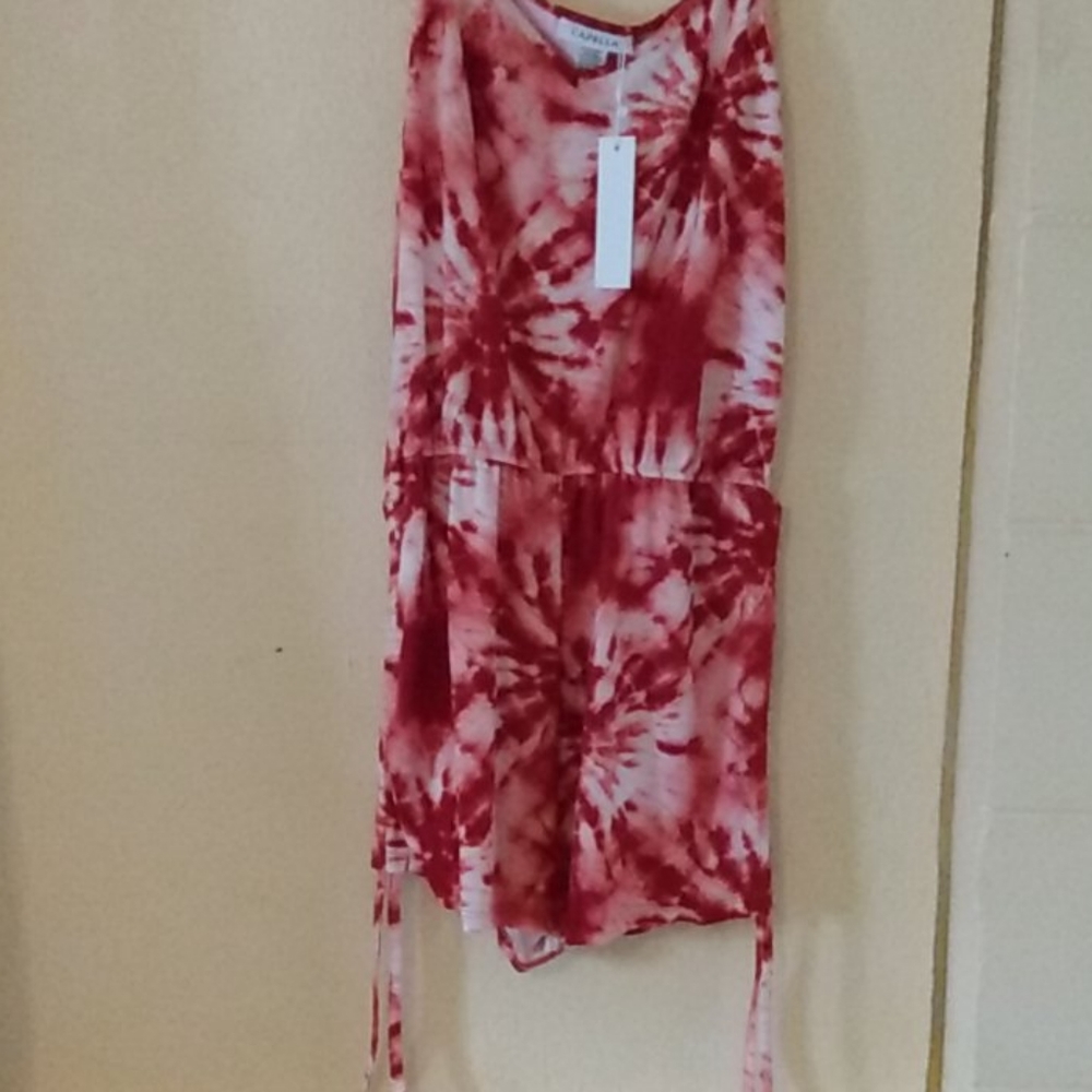 Tie-dye Printed Romper